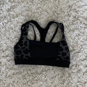Lululemon Camo Print Sports Bra